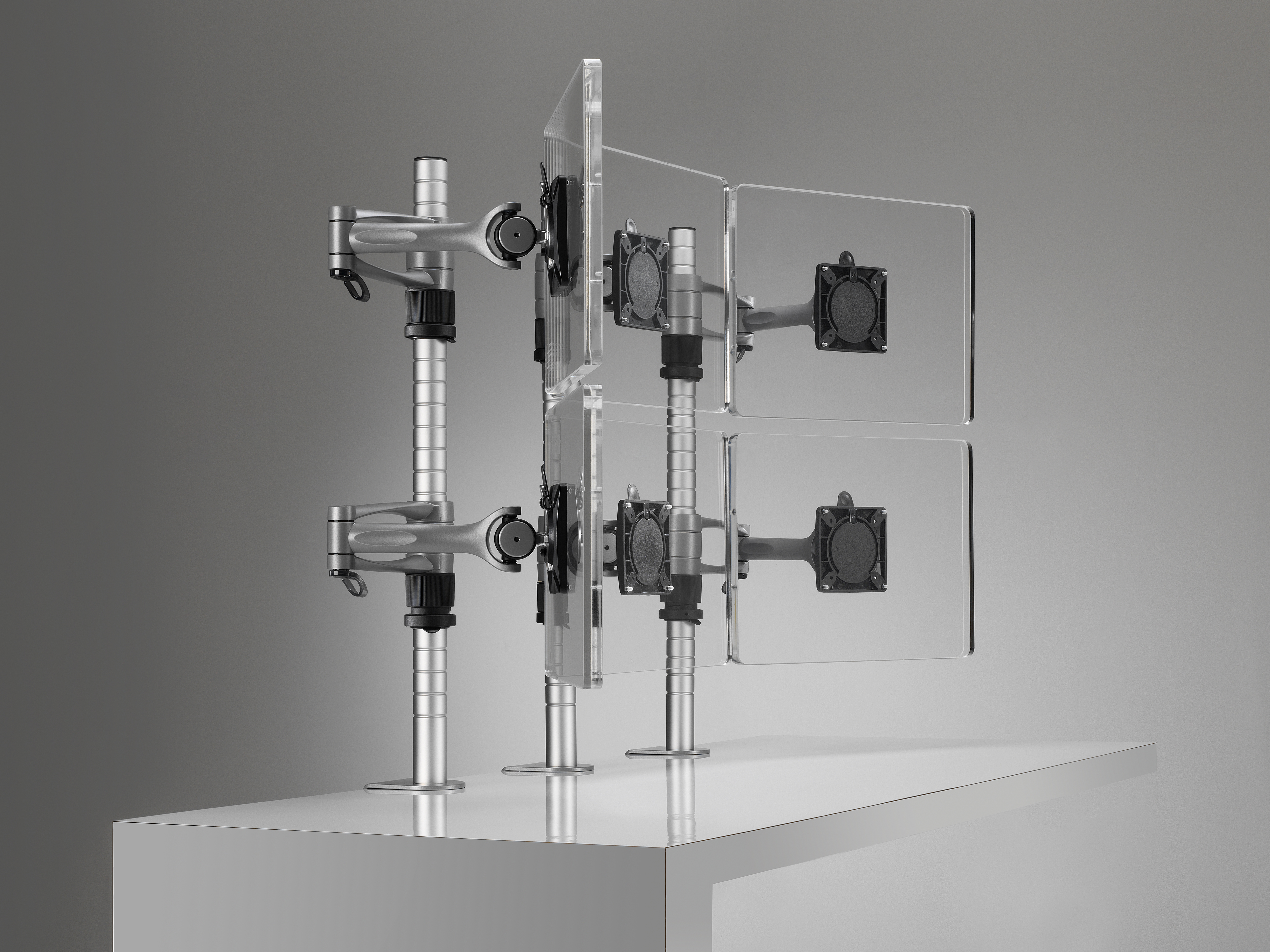 办公辅件|显示器支架|办公火狐官方网站|火狐HUOHU（中国）火狐官方网站|Wishbone 台面显示屏（立柱）支架
